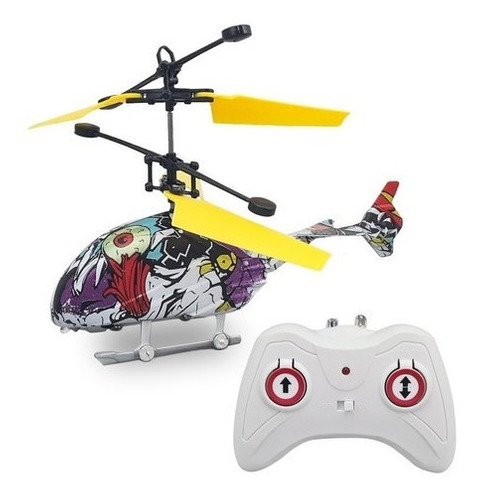 Helicoptero Control Remoto Rc 120 Mts Altura Inalambrico - Imagen 5