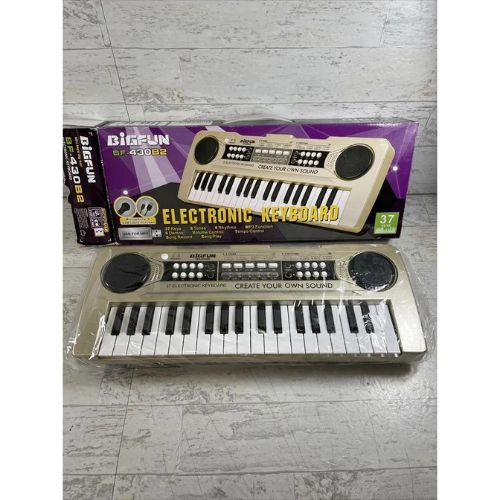 Piano Teclado Con Micrófono 37 Teclas Órgano Música Niños