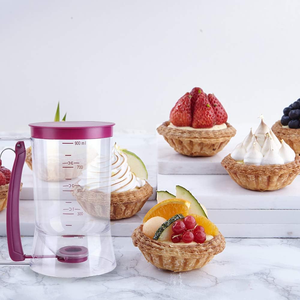 Dispensador De Mezcla Para Muffins Panqueques Filloas 900 Ml - Imagen 4