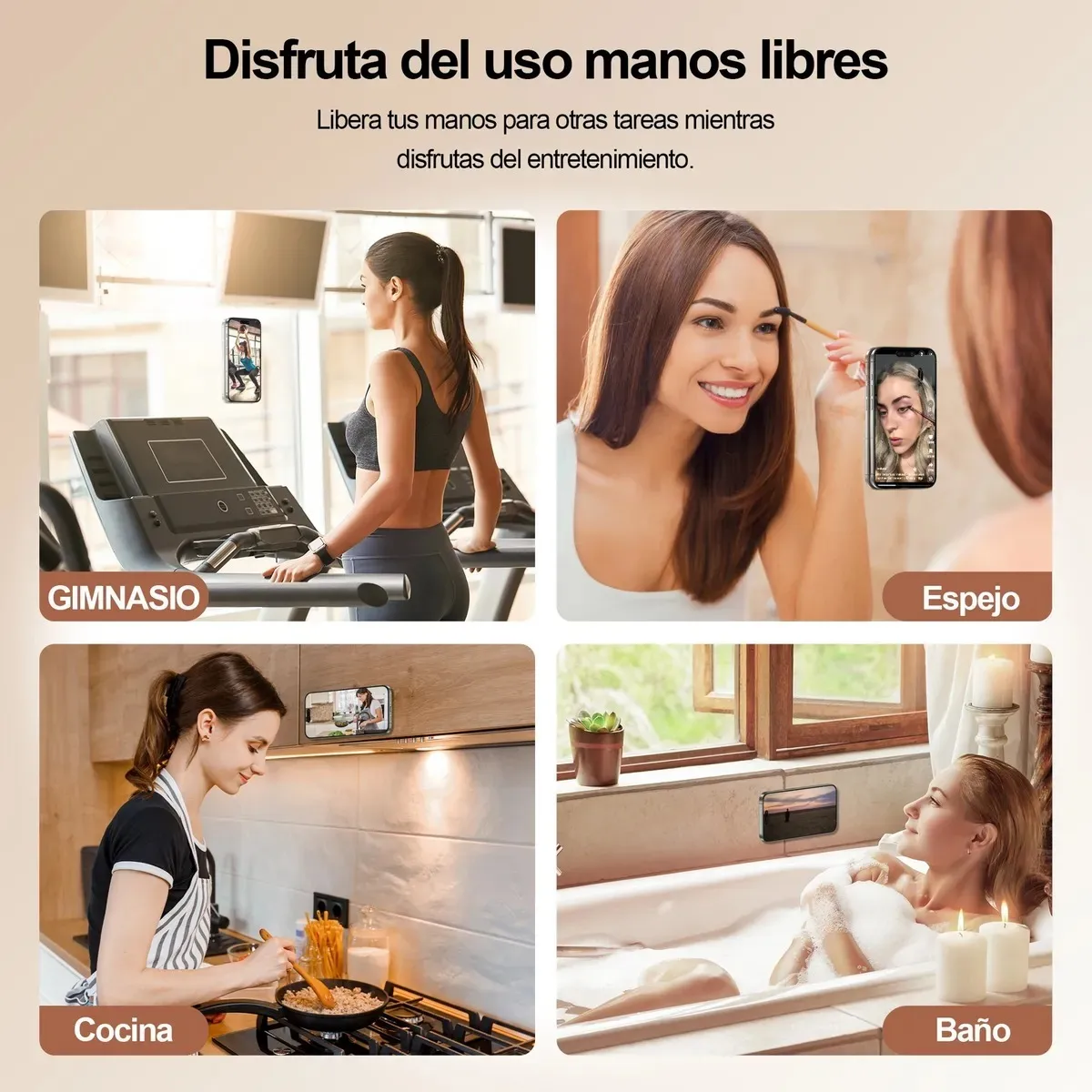 Ventosa De Silicona Para Celular - Imagen 3