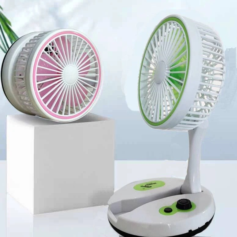 Ventilador Lámpara Portátil 2 En 1 Recargable A 220v - Imagen 2