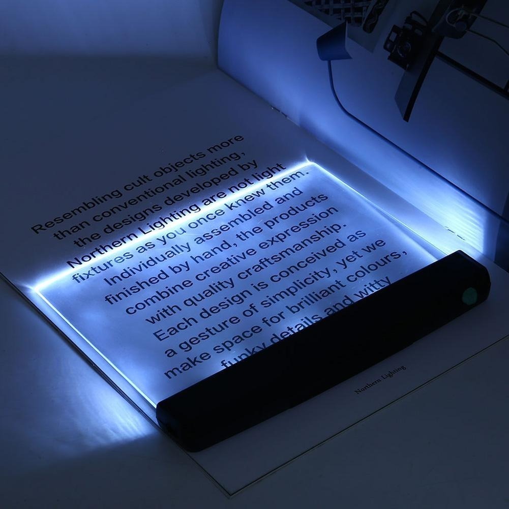 Luz Led Para Lectura De Libros Portátil Para Viaje O Casa - Imagen 2