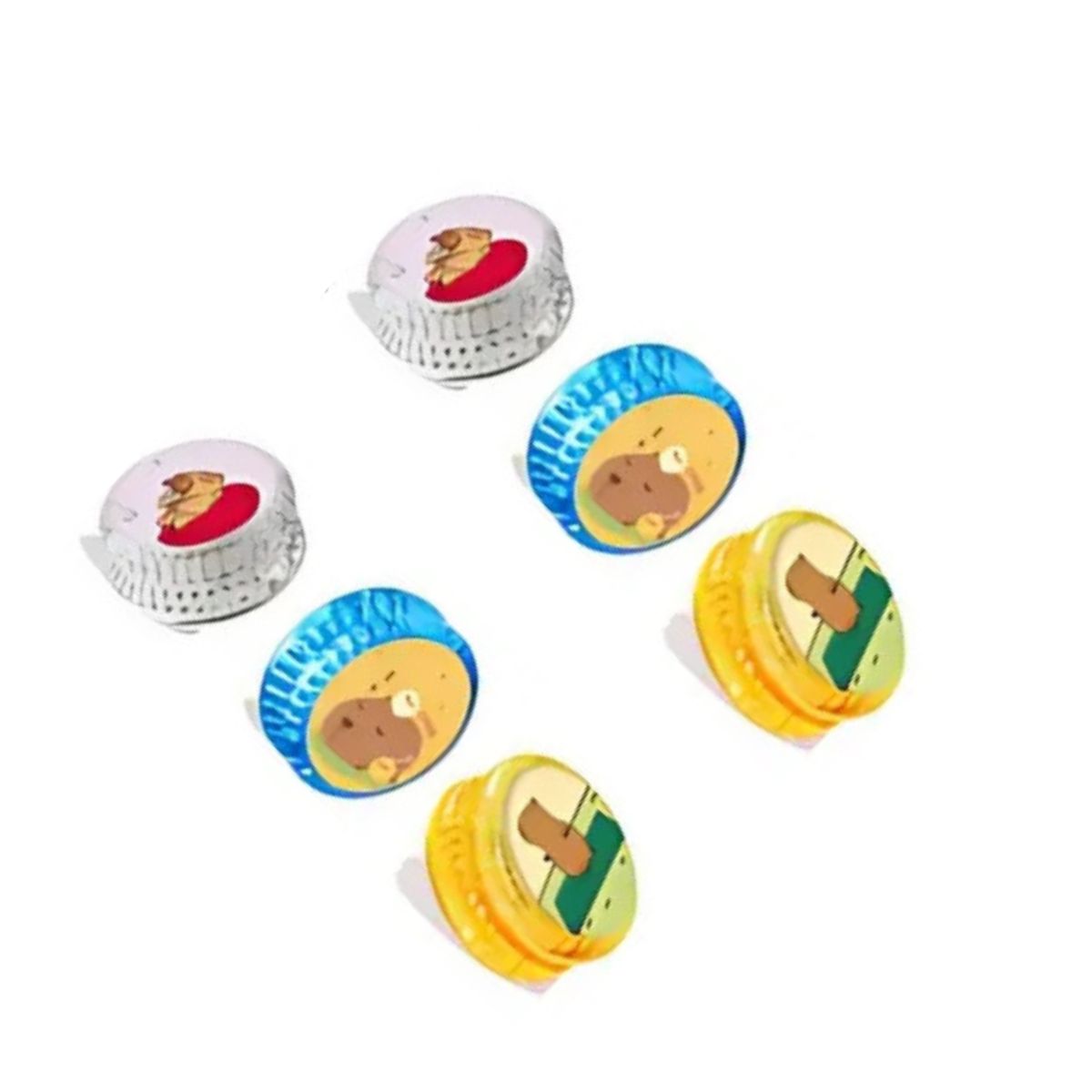 Yo-yo Con Luces Diseño Capibara,4 Colores Con Cuerda - Imagen 3