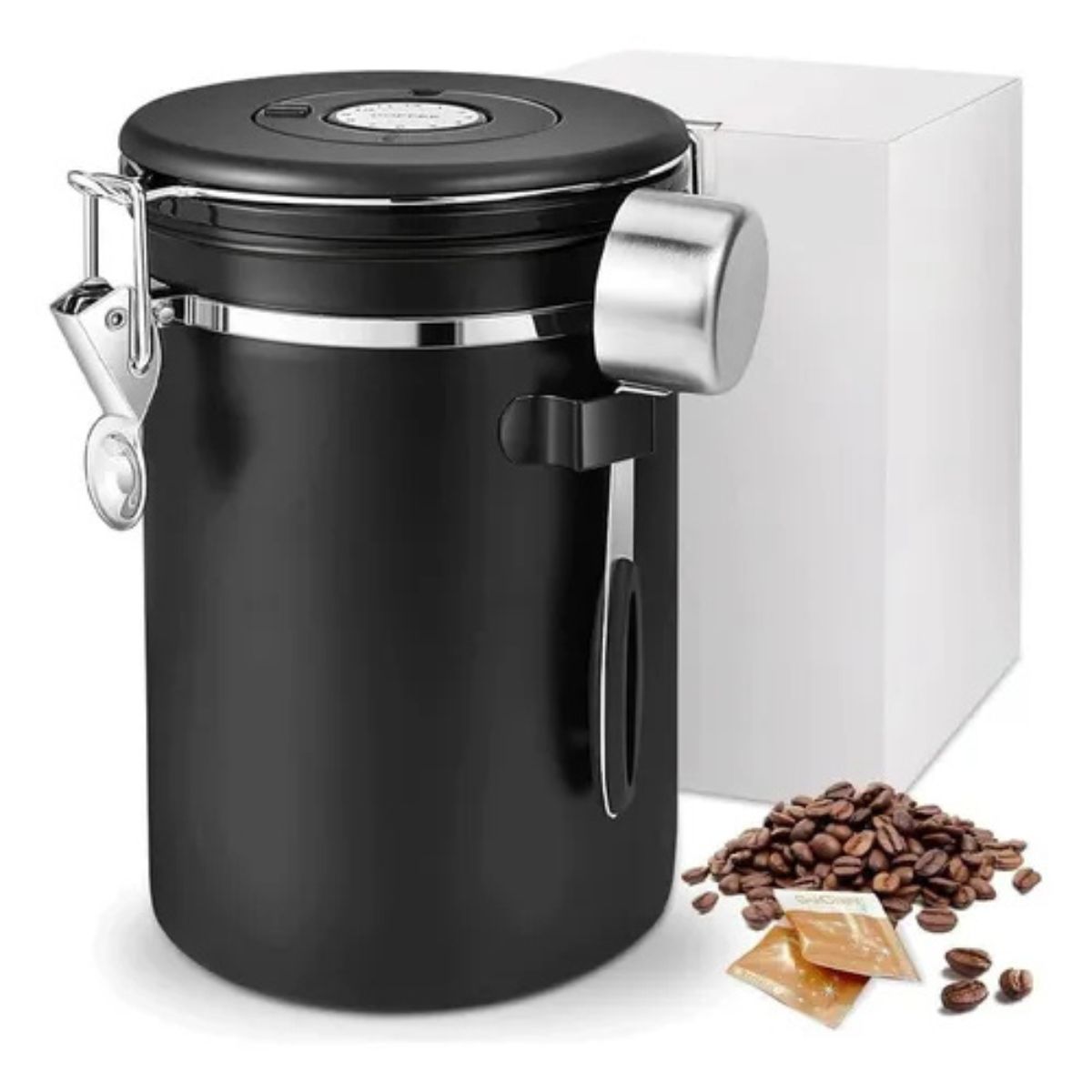 Contenedor Frasco Hermético De Café Sellado Al Vacío - Imagen 9