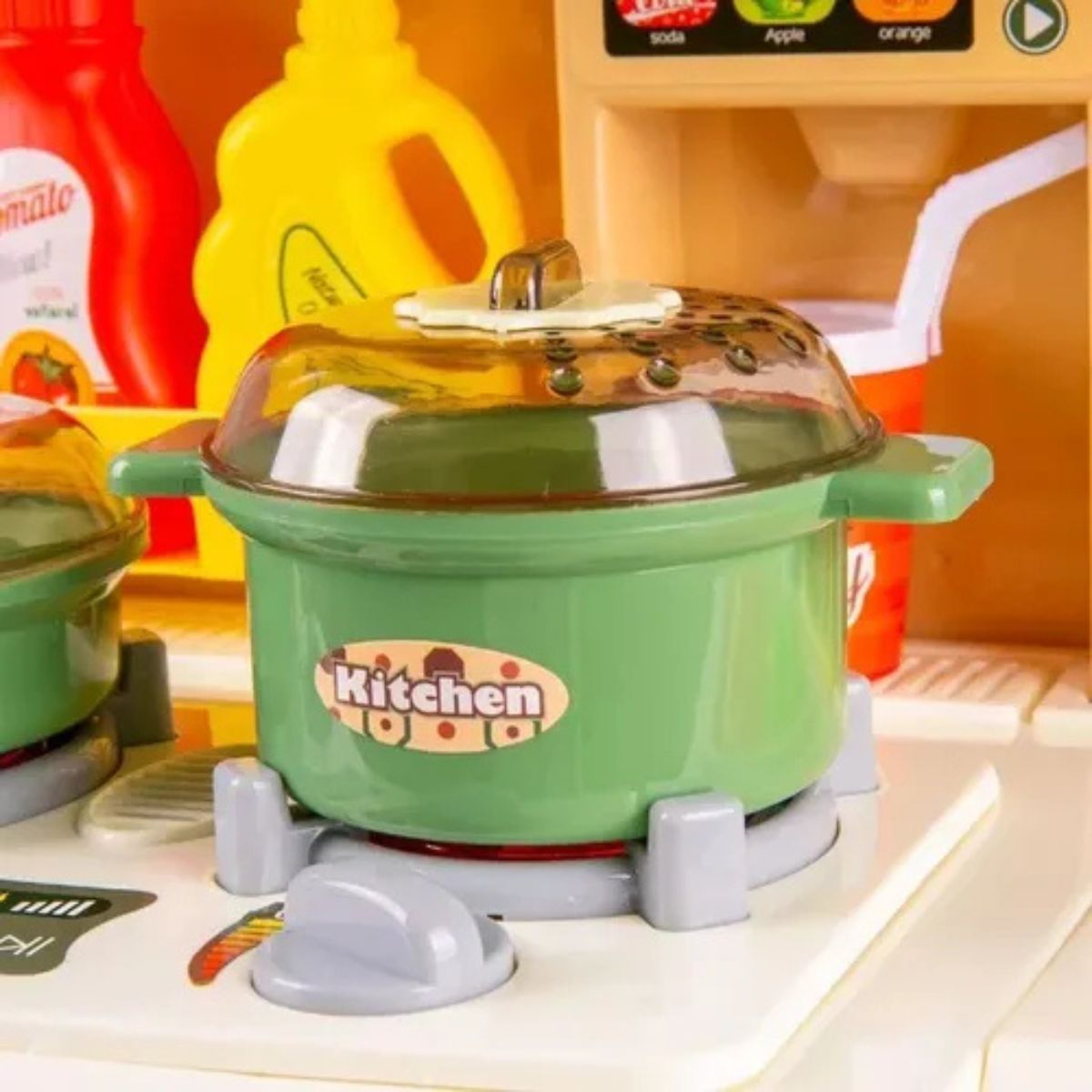 Cocina Infantil Juego Cocinita Con Luces Sonido Y Agua - Imagen 11