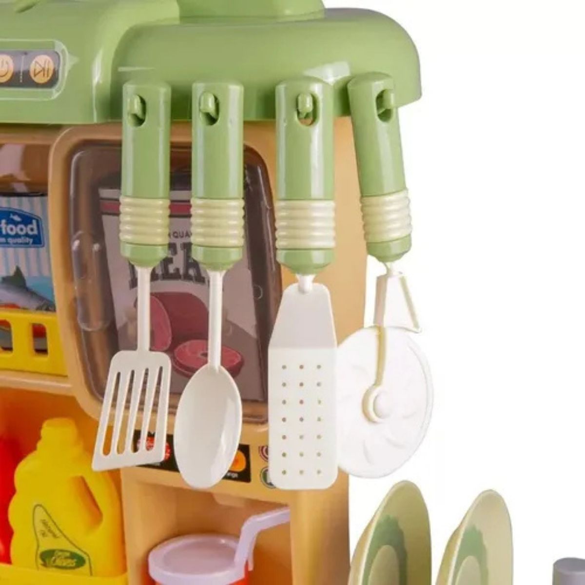 Cocina Infantil Juego Cocinita Con Luces Sonido Y Agua - Imagen 6