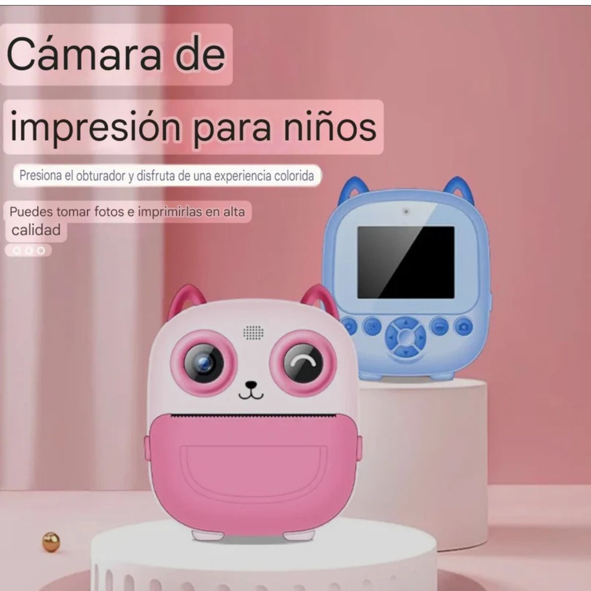 Cámara De Fotos Instantánea Polaroid Buho - Imagen 4