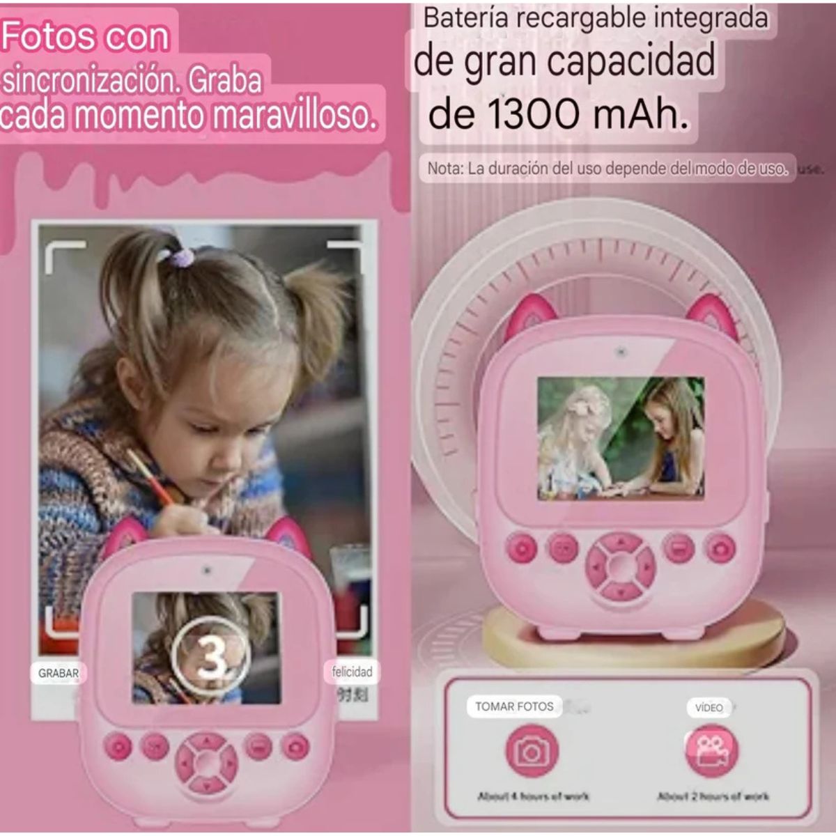 Cámara De Fotos Instantánea Polaroid Buho - Imagen 11