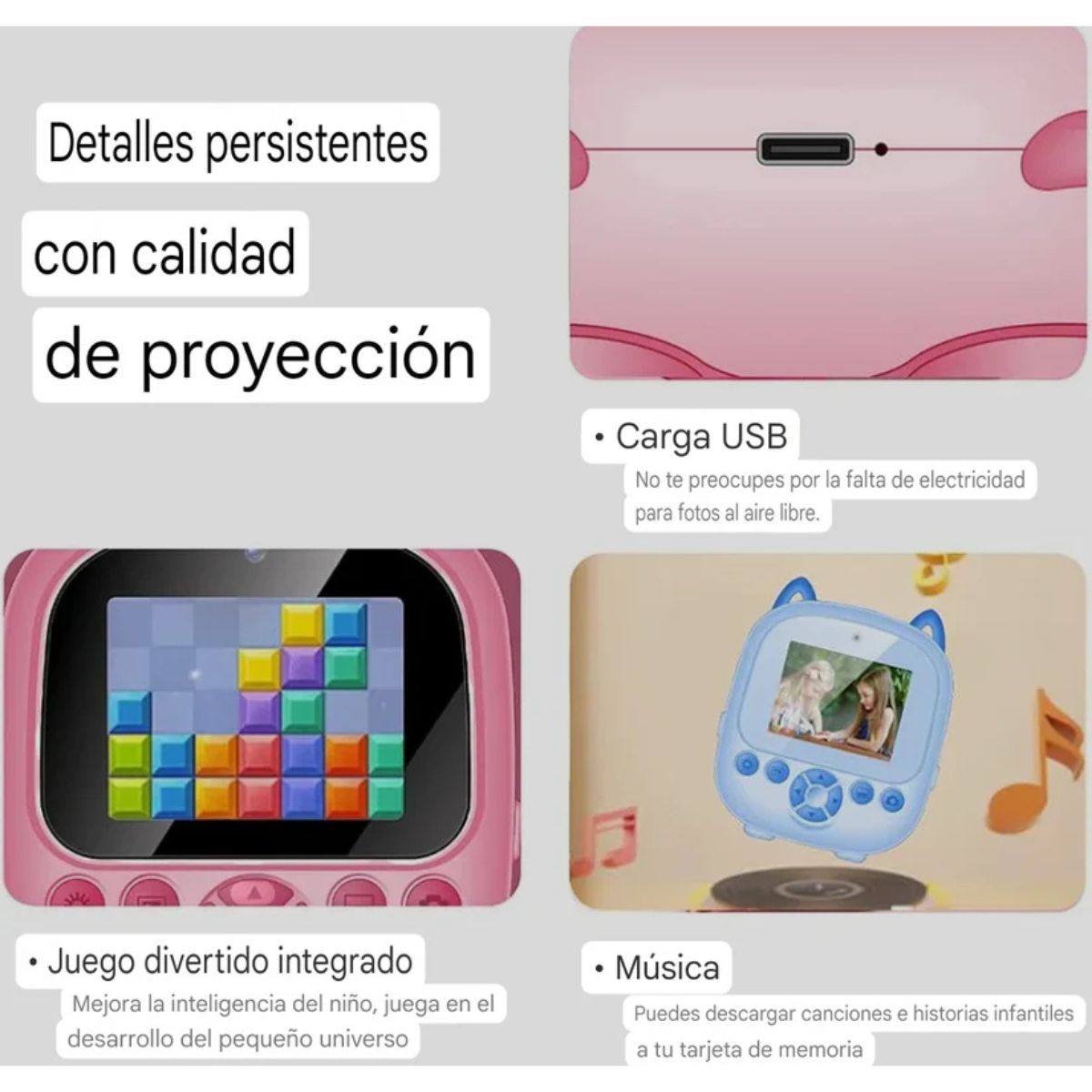 Cámara De Fotos Instantánea Polaroid Buho - Imagen 5