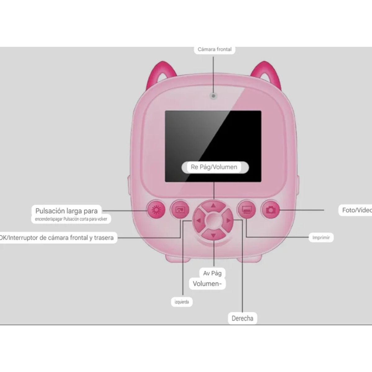 Cámara De Fotos Instantánea Polaroid Buho - Imagen 12