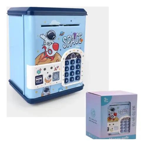 Caja De Seguridad Para Dinero Para Niños Alcancia Infantil - Imagen 8
