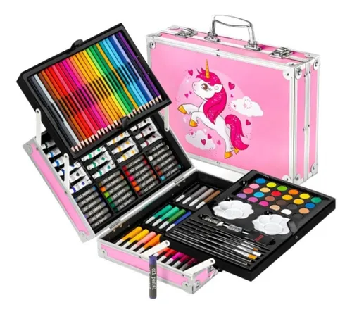 Set Valija Maletín Arte Escolar Didáctico 145 Piezas Pintar® - Imagen 8