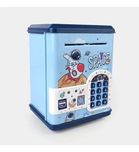 Caja De Seguridad Para Dinero Para Niños Alcancia Infantil - Imagen 2