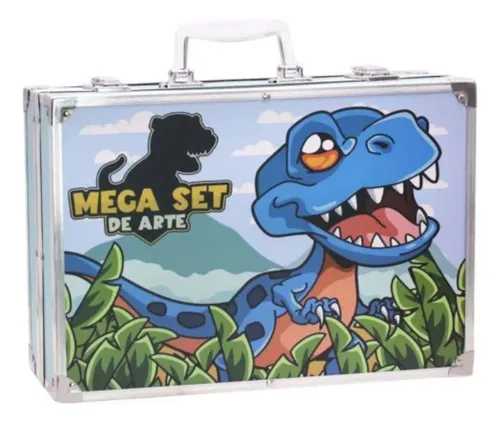 Set Valija Maletín Arte Escolar Didáctico 145 Piezas Pintar® - Imagen 2