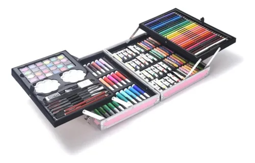 Set Valija Maletín Arte Escolar Didáctico 145 Piezas Pintar® - Imagen 7