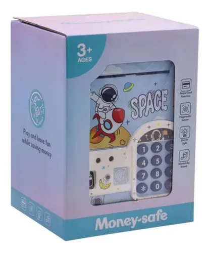 Caja De Seguridad Para Dinero Para Niños Alcancia Infantil - Imagen 6