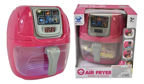 Freidora De Aire De Juguete Con Luz Sonido Y Cronómetro - Imagen 3