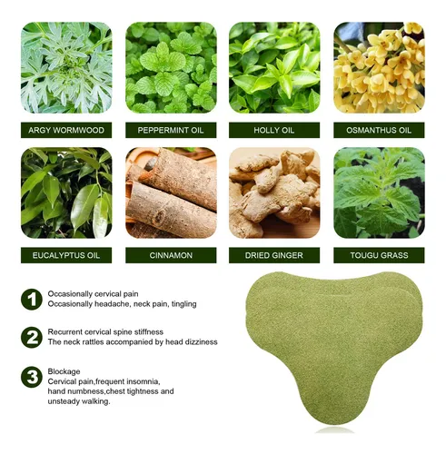 Parches Naturales Para Alivio D Dolor Cervical X 10 Uds - Imagen 7