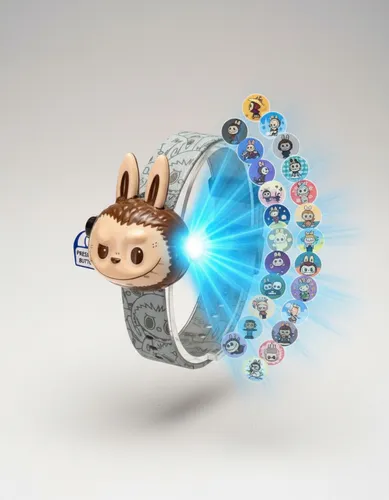 Reloj Diseño Labubu Con 24 Proyecciones Labubu - Imagen 5