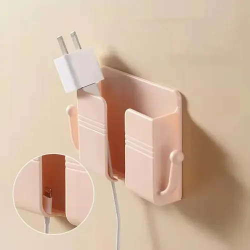 Organizador Control Remoto/celular Para Carga Adhesivo Pared - Imagen 4