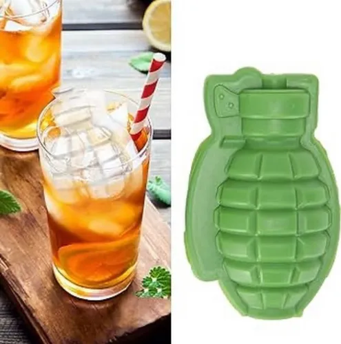 Molde De Silicona Con Forma De Granada 3d Para Hielo - Imagen 3