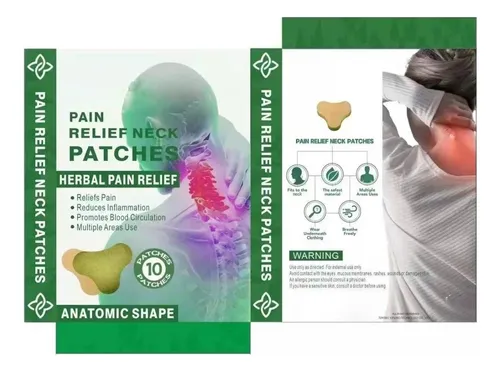 Parches Naturales Para Alivio D Dolor Cervical X 10 Uds - Imagen 6