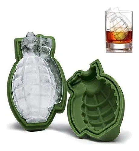 Molde De Silicona Con Forma De Granada 3d Para Hielo - Imagen 6