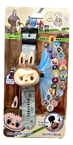 Reloj Diseño Labubu Con 24 Proyecciones Labubu - Imagen 3