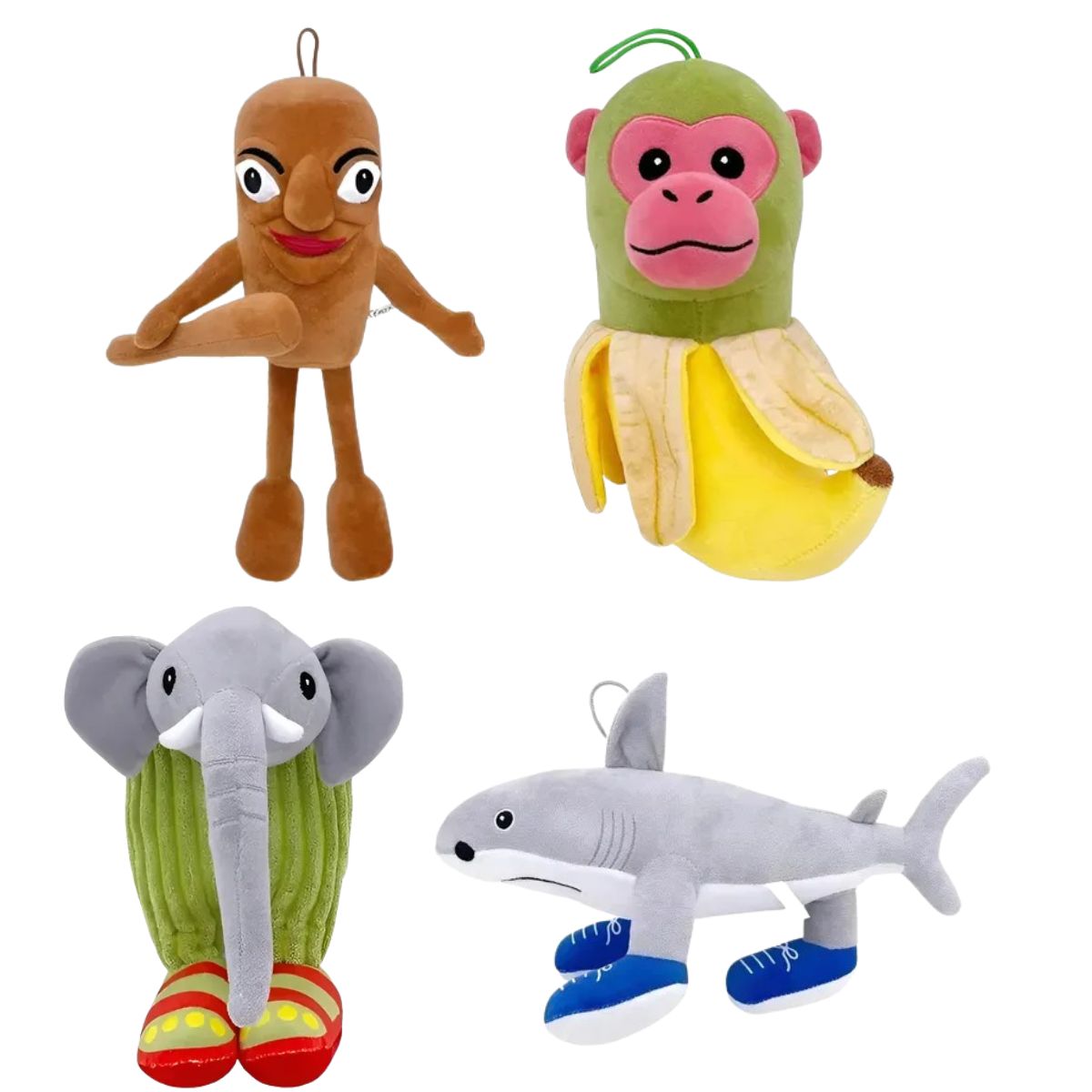 Peluches Brainrot Italia Tralalero Tralala , Lirili Larila , Chimpanzini Bananini Varios Diseños