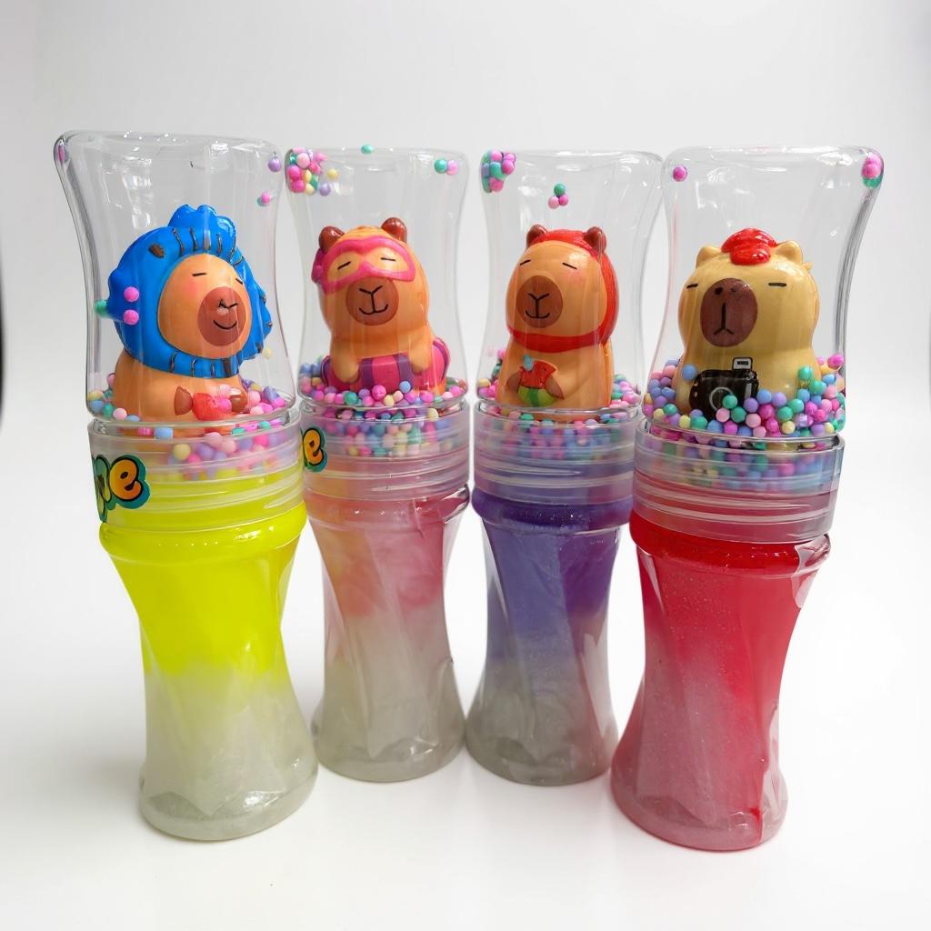 Slime Capibara 2 En 1 Excelente Calidad