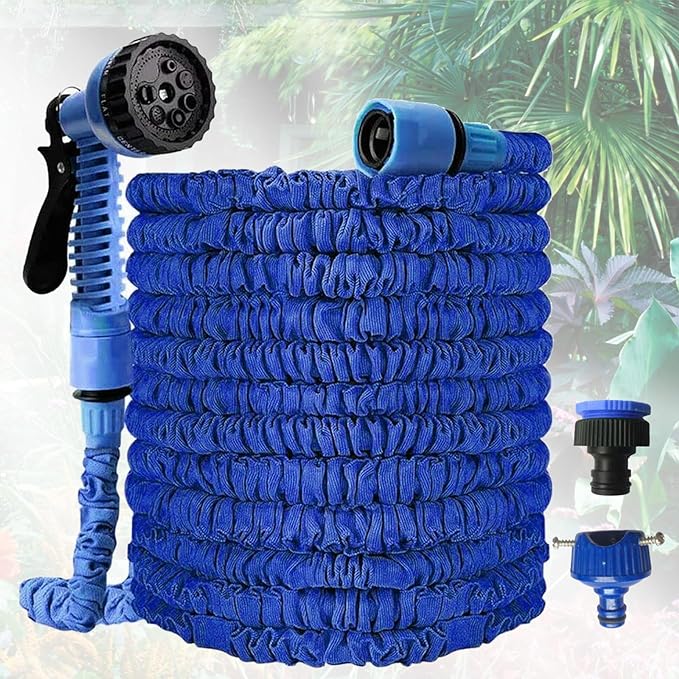 Manguera Extensible Flexible De Jardin Hasta 15m + Pistola