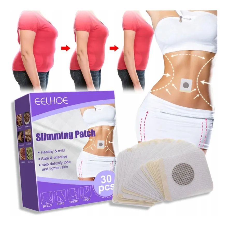 Parches Para Adelgazar Abdomen Patch X30 Eelhoe Slimming Natural