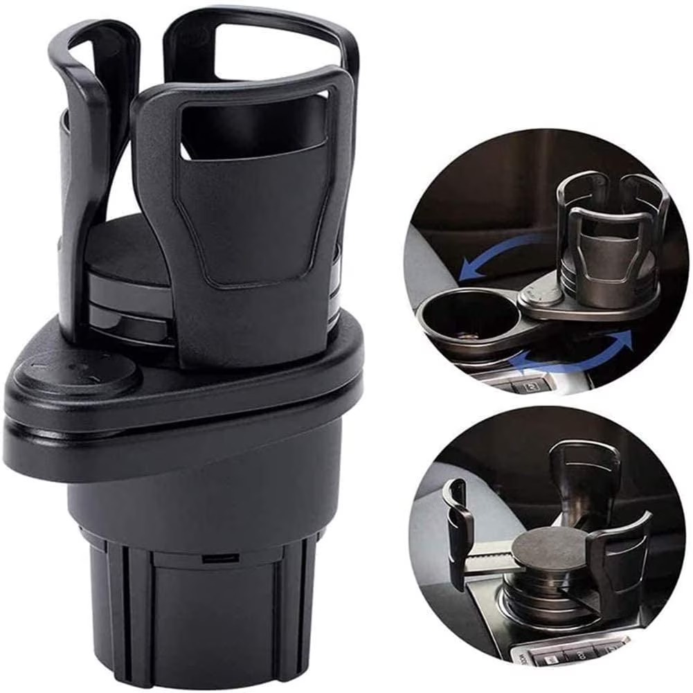 Soporte Porta Vaso Mate Doble Para Auto Universal Ajustable