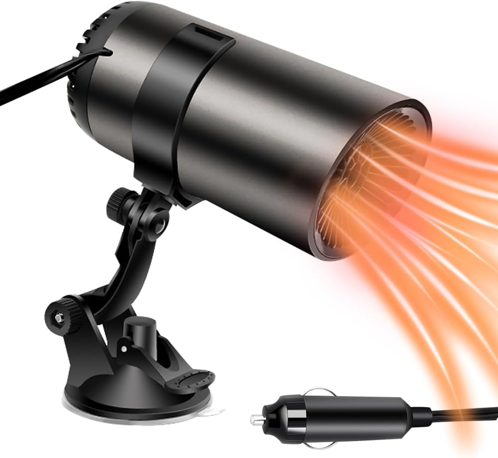 Calefactor Enfriador Desempañante a 12v con Oscilación