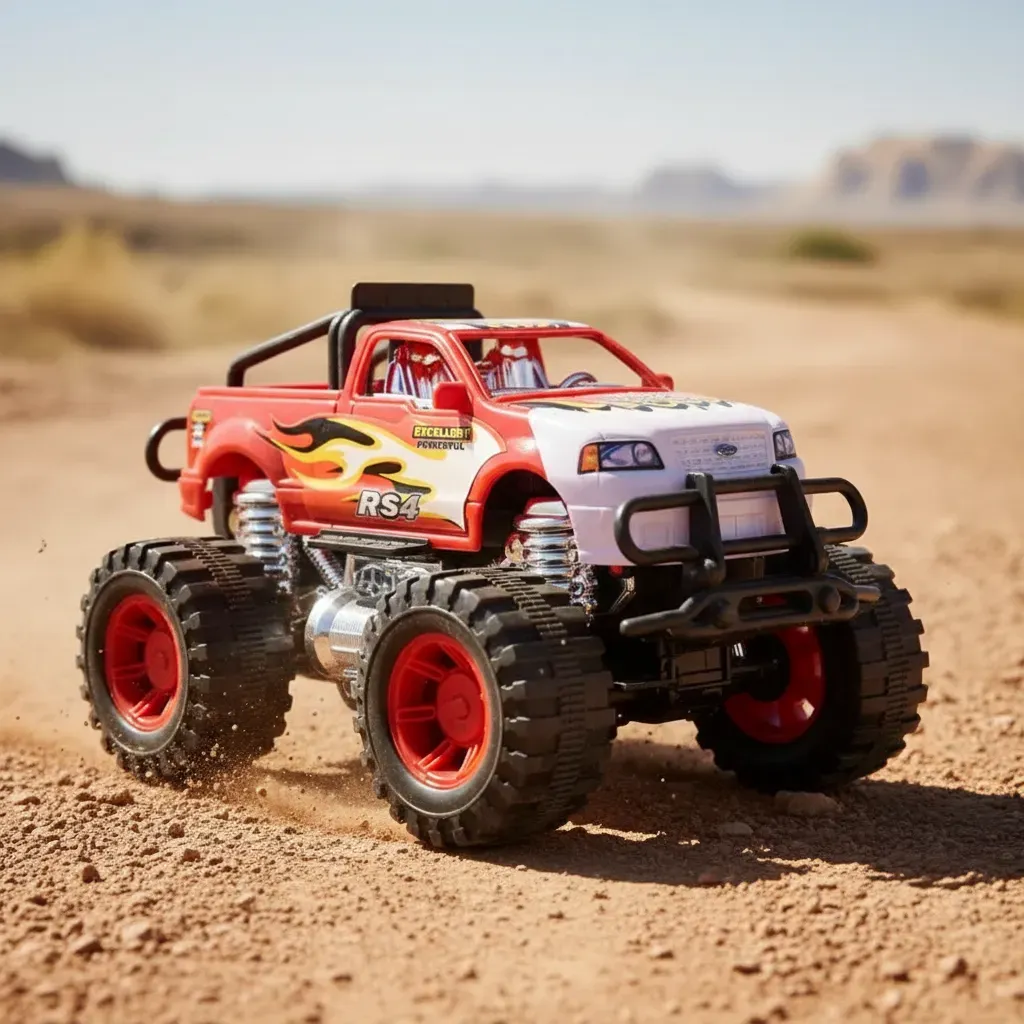 Camión De Fricción Todoterreno Rs4 Rally Car Para Niños