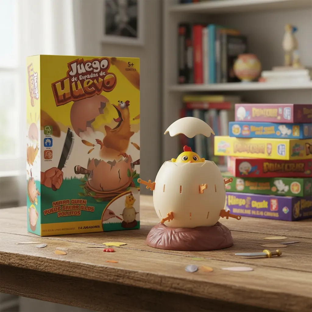 Juego de mesa Pollo Saltarín con Espadas