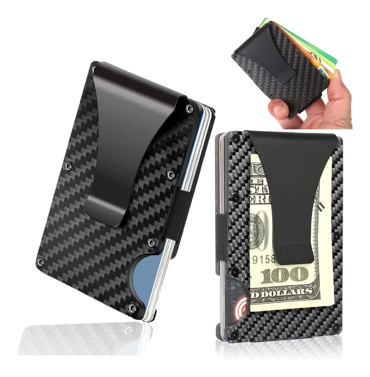Tarjetero Automático Antirrobo Rfid