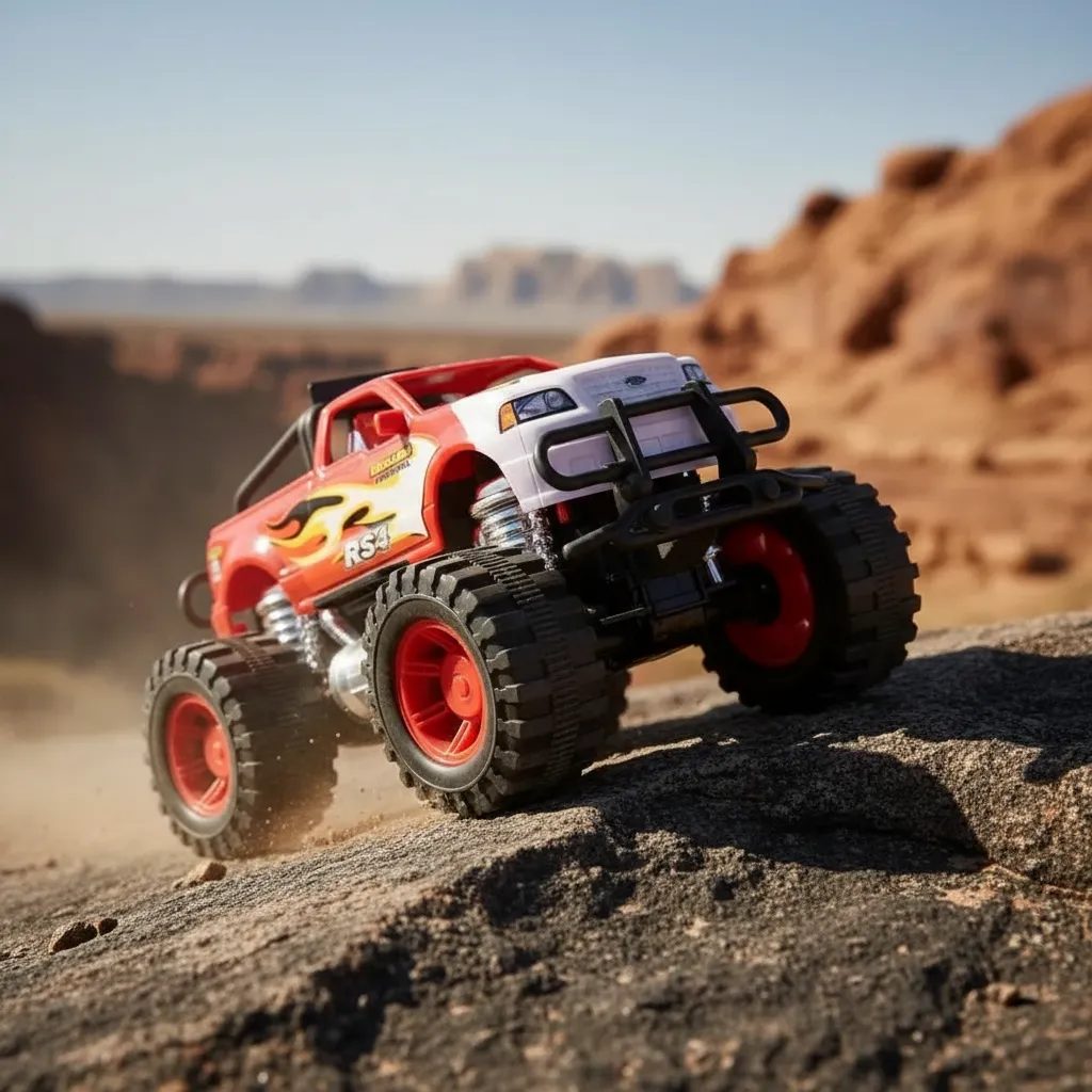 Camión De Fricción Todoterreno Rs4 Rally Car Para Niños - Imagen 2