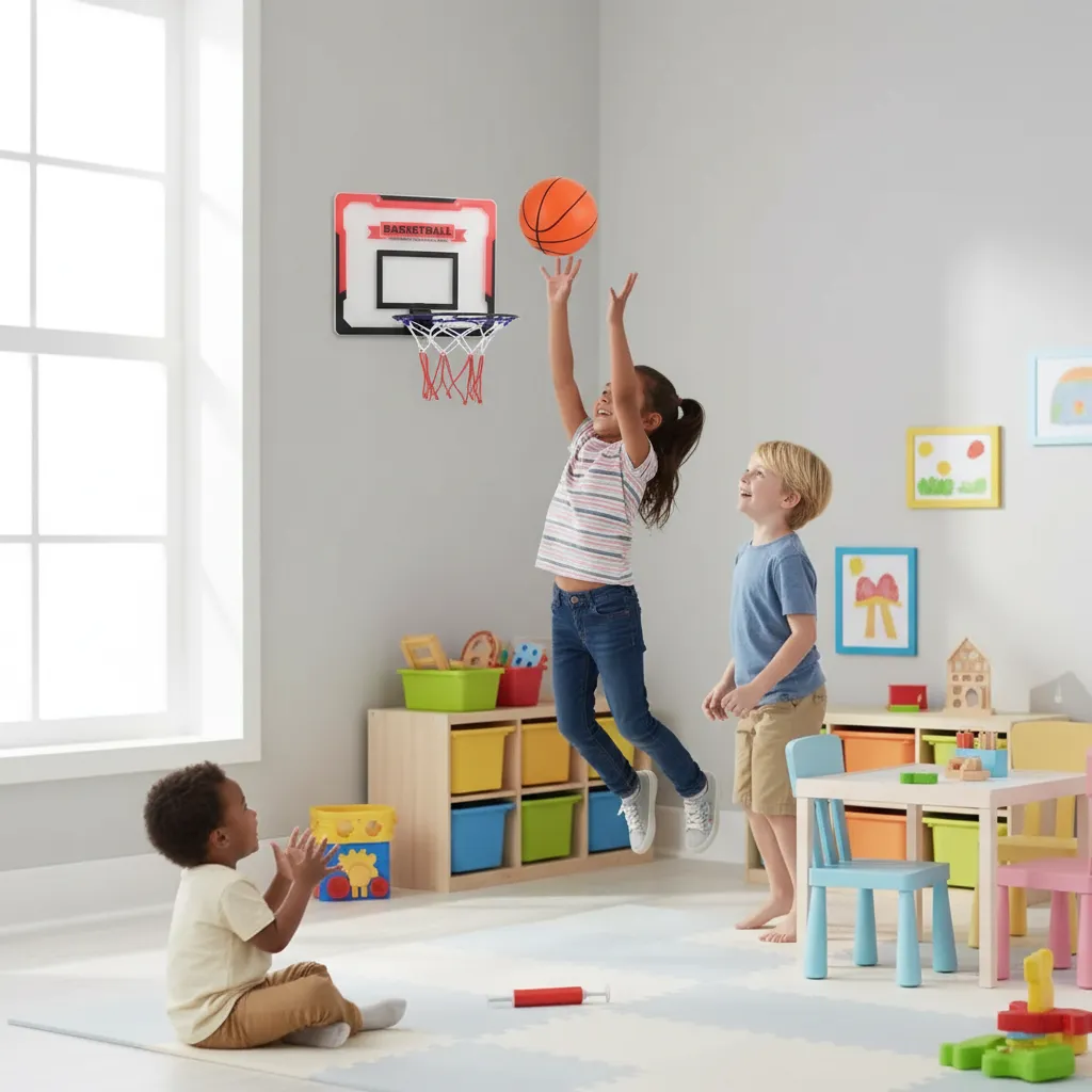Tablero Colgante de Basket para Niños