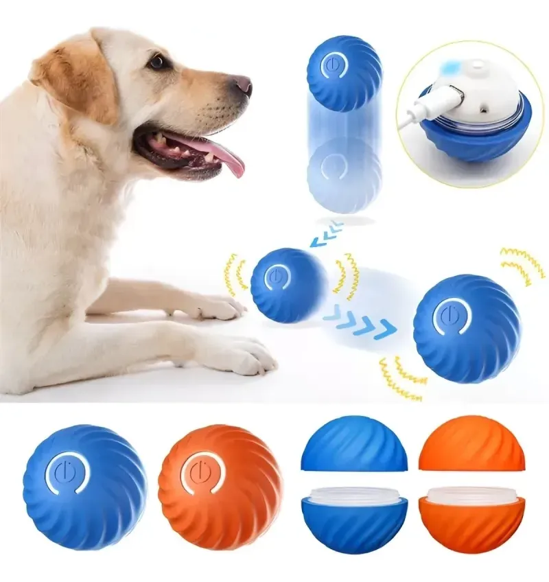 Pelota Interactiva con Luces para Mascota