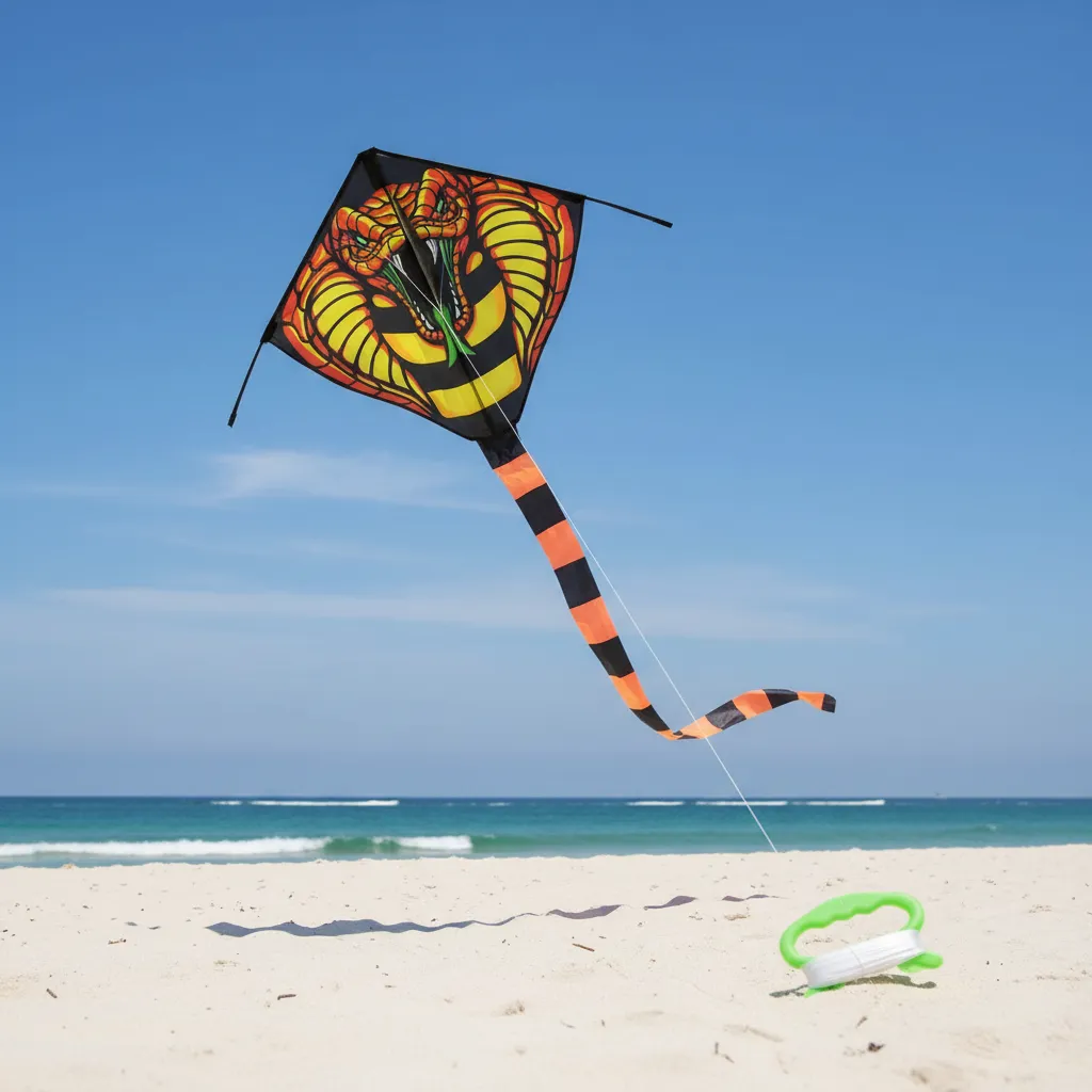 Cometa Serpiente Cobra 75x200cm