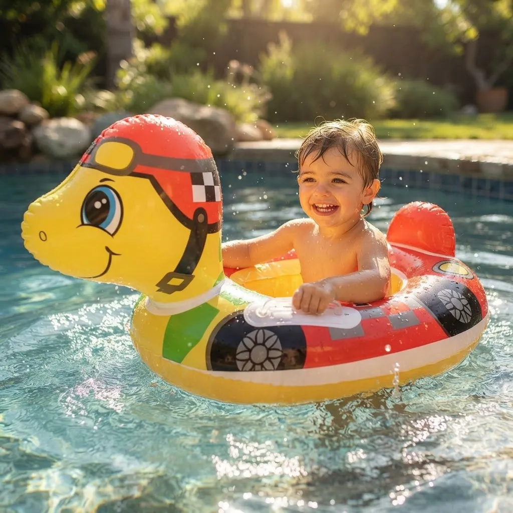 Inflable Salvavidas De Tortuga Piloto 65 cm