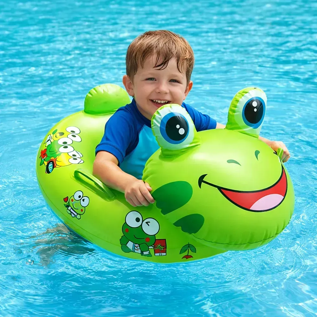 Inflable Salvavidas De Sapo 65cm