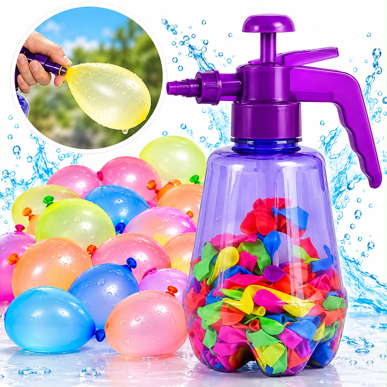 Bombitas De Agua Set De 300 Globitos