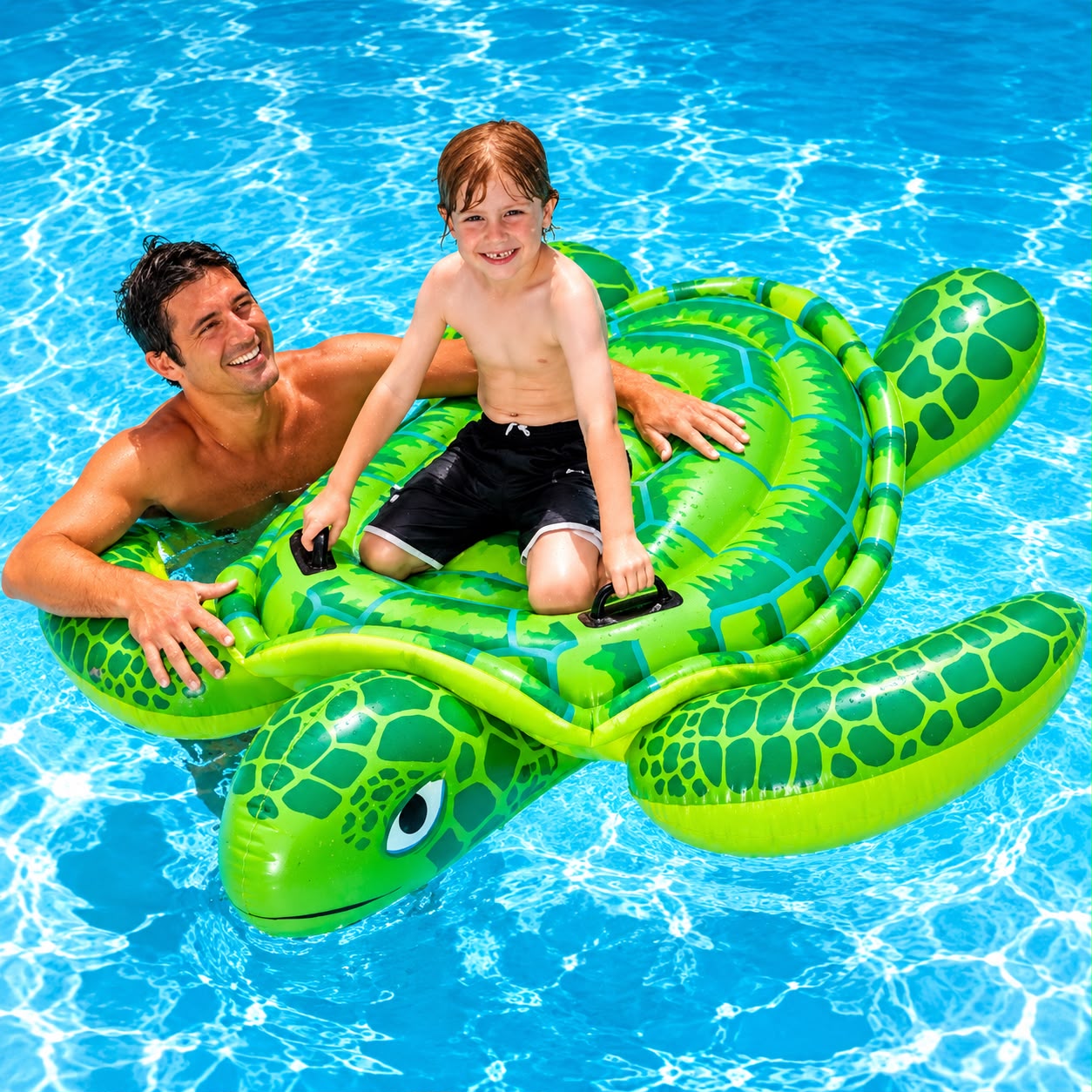 Inflable De Tortuga Gigante 150×127 Cm